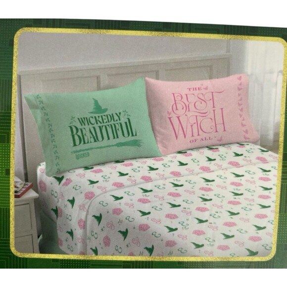 WICKED 4 Piece Sheet Set Full NEW! - Picture 3 of 5